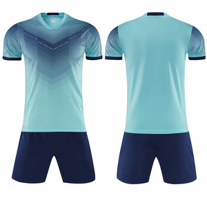 เสื้อฟุตบอลแขนสั้นปรับแต่งได้เสื้อกีฬาระบายอากาศ - Product Image 6