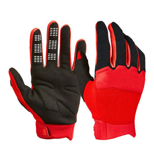 Guantes de Motocross de Cuero de Primera Calidad, Equipo de Protección para Motociclismo, Ajuste Cómodo, para Calle y Pista - Product Image 5