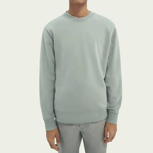 Pull à col rond pour homme en coton 100% - Fabrication OEM personnalisée - Pull uni en tricot - Pulls pour homme - Fabricant de pulls - Product Image 2