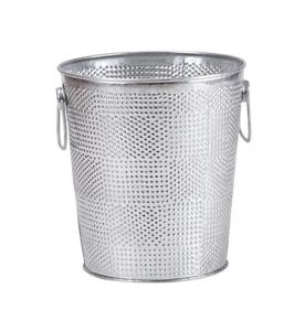 Jardinière galvanisée en métal de conception rustique de qualité supérieure Texture fantaisie Pots et jardinière galvanisés de style brillant - Product Image 5