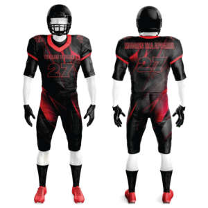 High Quality Low Price Men's Custom Team Name Number Customized Sublimation Short Breathable Quick Dry American Football Uniform - Product Image 4