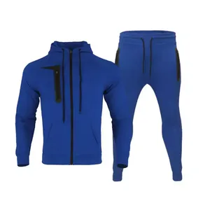 Logotipo personalizado Sublimación de invierno para hombre Slim Fit Venta al por mayor en blanco Sweatsuit Jogging Sportswear Running Gym Poliéster Chándales Conjuntos - Product Image 4