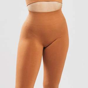 Legging respirant en tissu tricoté sans couture 51% Polyamide 38% Polyester 11% élasthanne taille haute conique Mandarin pour femmes - Product Image 6