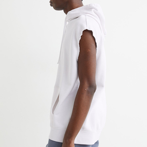 Sweat-shirts à capuche pour hommes avec logo personnalisé en gros, 100% coton, sweat-shirt uni pour hommes, style vintage, lourd, vierge, FJ Internation - Product Image 3