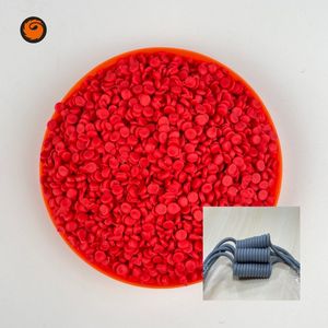 เม็ดพลาสติก <span class=keywords><strong>TPE</strong></span> ทนไฟ แข็งแรงสูง ทนอุณหภูมิต่ำ ยืดหยุ่นได้ เหมาะสำหรับสายชาร์จไฟฟ้ารถยนต์ - Product Image 2