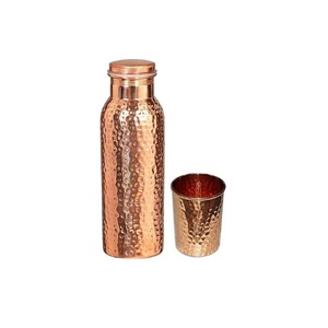 Lining Design Pure Copper <b>Bottle</b> for Water Drinking Office & School Use Leak Proof Copper <b>Bottle</b> - Product Image 6