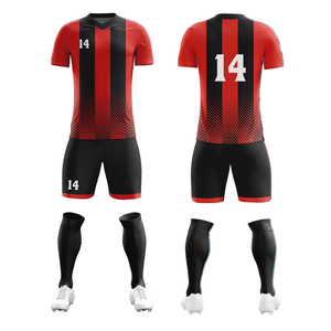 Sportswear Soccer Shirts Football Jerseys Manufacturer Custom Soccer Tracksuit Sublimation Soccer Jersey Training Uniform Sets - Product Image 4