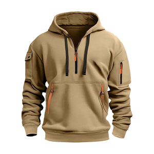 Alta calidad deporte poliéster algodón impresión Logo sudaderas Unisex pulóver Sudadera con capucha hombres sudaderas con capucha - Product Image 1