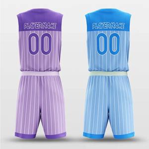 ชุดบาสเก็ตบอลแบบยูนิเซ็กซ์สั่งทำได้ เสื้อผ้ากีฬาแห้งเร็ว สำหรับฝึกซ้อมและแข่งขัน กางเกงขาสั้นระบายอากาศได้ดี พร้อมโลโก้สั่งทำด้วยเทคนิคการถ่ายเทความร้อน - Product Image 6