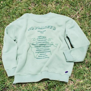 Personalizado 360GSM 380GSM 400GSM personalizado al por mayor estampado en relieve sudadera suave algodón 460GSM polar cuello redondo sudadera de gran tamaño - Product Image 6