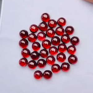 Granate natural Cabujón redondo Piedras preciosas sueltas Brillo de calidad AAA Corte perfecto Pulido y puesta a disposición a precio barato - Product Image 6