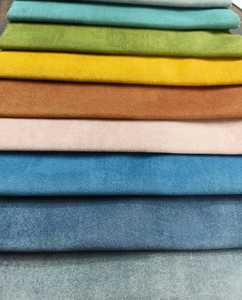 Wholesale 100% Polyester Upholstery Sofa Fabric Embossed Print Super Soft Velvet Fabric for Home Decoration - Product Image 5