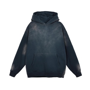 Acid Wash Hoodies Pour Hommes En Gros Hommes Acid Wash Hoodies Dernière Conception Vintage OEM Service Respirant À Capuche Porter 2026 - Product Image 3