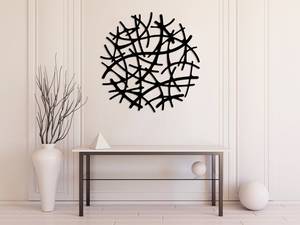 Art mural en métal moderne, Art mural en métal de style moderne et luxueux, Grande décoration murale, Décoration intérieure minimaliste, Cadeau de fête des mères - Product Image 6