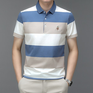 Golf personalizado de alta calidad para hombres, para polos, logotipo bordado impreso, uniformes en blanco lisos de punto de algodón o poliéster - Product Image 6