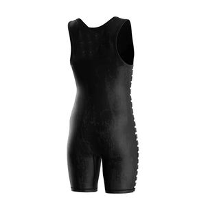 Maillot de lutte sublimé Vêtements de sport respirants Produit chaud Singlets de lutte à séchage rapide pour hommes Mode personnalisée respirante - Product Image 4