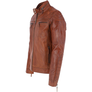 Produits les plus vendus 2026, veste en cuir pour homme à manches longues, style de haute qualité, cuir véritable, veste en cuir pour homme - Product Image 2