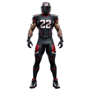 Uniforme de football américain avec une construction durable, une sensation légère, une respirabilité et une fluidité de mouvement pour l'entraînement - Product Image 1