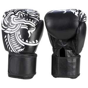 Guantes de boxeo de cuero sintético personalizados para ajuste universal-Entrenamiento y Deportes de lucha - Product Image 6