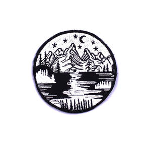 Parche de tela bordado, venta al por mayor, parches bordados con logotipo personalizado 3D para planchar, parche tejido de alta calidad para prendas de vestir - Product Image 4