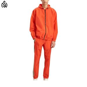 ชุดกันลม2ชิ้นสำหรับผู้ชาย2025ชุดวอร์มกันลมแบบลำลองกำหนดโลโก้ได้เอง - Product Image 1