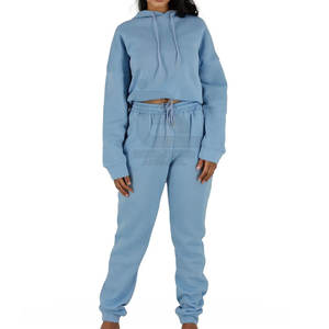 Conjunto de chándal de Top corto para mujer Personalizable Ligero Mejor precio Más vendidos Tallas grandes para el invierno - Product Image 3