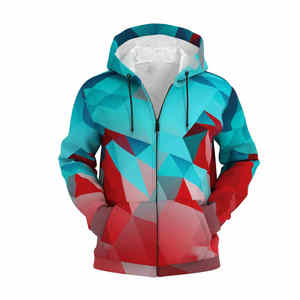 เสื้อฮู้ดขนเฟอร์เชอร์ปาสีดำแบบสั่งทำจากโรงงาน  หนานุ่ม อุ่นสบาย เหมาะสำหรับฤดูหนาว  แบบคลุมหน้าเต็มตัว - Product Image 1