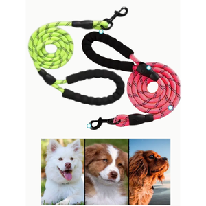 สายจูงสัตว์เลี้ยงสะท้อนแสงในที่มืด มองเห็นได้ในเวลากลางคืน ความยาว 130 ซม. - Product Image 1