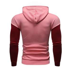 OEM Fashion <b>Hoodie</b> Blank Streetwear Men's Slim Fit Long Sleeve Hooded Sweatshirt <b>Fleece</b> <b>Hoodies</b> - Product Image 2