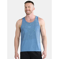 Tank Top pria, tinggi, paduan Tri tanpa lengan, ringan bernapas Gym & kemeja kasual dapat disesuaikan ukuran layanan OEM XS sampai 4XL