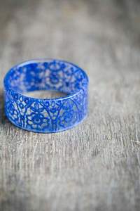 Joyería POPULAR, pulsera acrílica de resina, brazalete exagerado, deslumbrante, Multicolor, ancho, Irregular, cuadrado, pulseras acrílicas para mujer - Product Image 3