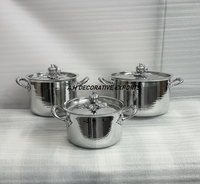 Ollas y sartenes de cocina Royal martilladas a mano con tapa de calabaza, cacerola para decoración de mesa en fiestas y bodas, utensilio de cocina, cacerola con impresión personalizada