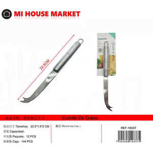 22.5*1.5 * Coltello da 2cm per tagliere formaggio in metallo strumento per uso domestico da cucina scatola imballata