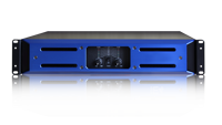 Amplificateur professionnel 2 canaux 1600W, connectable en cascade, léger (13,5 kg), conception Classe D, boîtier métallique pour installations sonores live IE4