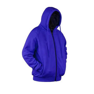 เสื้อฮู้ดดี้ผ้าฟลีซลายสก็อตปักโลโก้ ดีไซน์สวย ขายดีที่สุด ปี 2025 ผลิตตามสั่ง ผ้าคอตตอน 100% เสริมใยเคฟลาร์ สำหรับผู้ชาย - Product Image 5