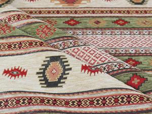 Tela de Tapicería Kilim Boho Tribal Marroquí, Textil para el Hogar con Revestimiento, Resistente a las Manchas, por Metro - Product Image 1