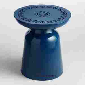 TABURETE DE METAL DECORATIVO CON ACABADO ANTIGUO DE LATÓN TABURETE ANTIGUO DE METAL DE NUEVA LLEGADA CON PRECIO BARATO TABURETE DE METAL ASEQUIBLE PARA EL HOGAR - Product Image 4