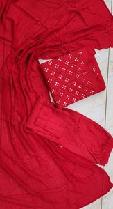 Top DE TRABAJO DE ESPEJO DE Georgette puro con manga completa y pantalón con Dupatta - Product Image 3