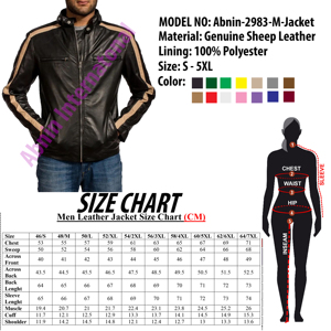 Chaqueta Safari de Cuero Genuino para Hombre, de Alta Calidad, Personalizada, para Invierno, con Forro de Piel de Oveja, Impermeable, Tallas Grandes, Cierre de Cremallera, Hecha en Pakistán - Product Image 6