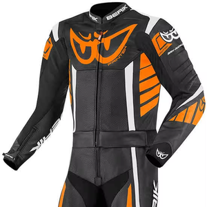 Mono de cuero de vaca/canguro para hombre/mujer Zakura Moto Racing, traje de moto de alta perforación, 1 unidad - Product Image 1