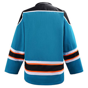 Jersey de Hockey sobre Hielo de Alta Calidad para Hombre, Uniforme de Equipo, Estilo Cosido, 100% Poliéster, Ecológico, Antibacteriano - Product Image 2
