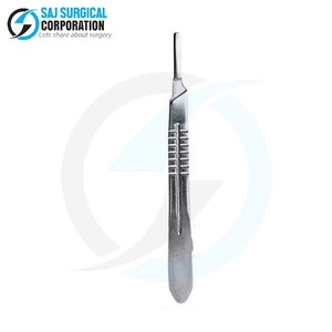 2025 Budget Scalpel Poignée Option en acier inoxydable abordable de haute qualité pour les étudiants et les fins de formation - Product Image 2