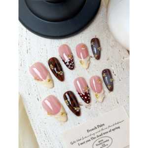 Lait de noix caramelisé en résine - Product Image 1