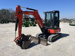 รถขุดขนาดเล็ก Kubota U48-4 มือสอง พร้อมห้องโดยสารและระบบไฮดรอลิกเสริมแรงดันสูง ขาย - Product Image 6
