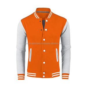 Chaqueta de invierno personalizada para invierno, deportes universitarios al aire libre, chaquetas y abrigo para hombre, chaqueta universitaria de béisbol Bomber Letterman de algodón para hombre, chaqueta de invierno de gran tamaño para hombre - Product Image 4
