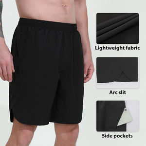 Pantalones deportivos de secado rápido para hombre, pantalones cortos holgados de primavera finos para correr al aire libre, pantalones cortos de Yoga, pantalones cortos de entrenamiento informales, envío DDP, 2025 - Product Image 3