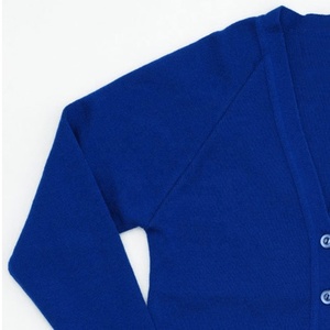 Cárdigan de suéteres azul real con diseño personalizado de alta calidad - Product Image 3