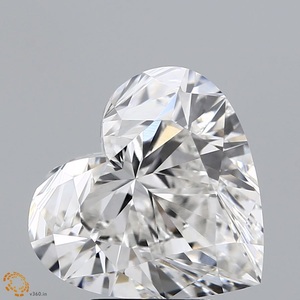 IGI Heart Cut Lab Diamond 5,02 CT blanco suelto calibrado G color VVS2 claridad Lab creado diamantes para joyería regalos para ella - Product Image 1
