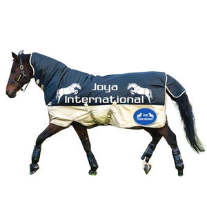 Alfombras de caballos de invierno, protector solar de alta calidad, para los hombros con fuelle, fabricante - Product Image 1