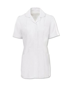 Bata de Laboratorio Unisex de Alta Calidad, Sin Costuras, de Algodón, Poliéster y Spandex, Uniforme Médico de Enfermería, Personalizable, de Manga Corta, para Uso Hospitalario - Product Image 5